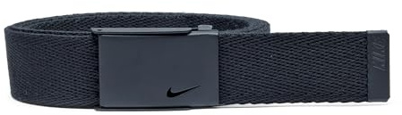 Nike Women's Tech Essentials Single Web Belt, Black, One Size