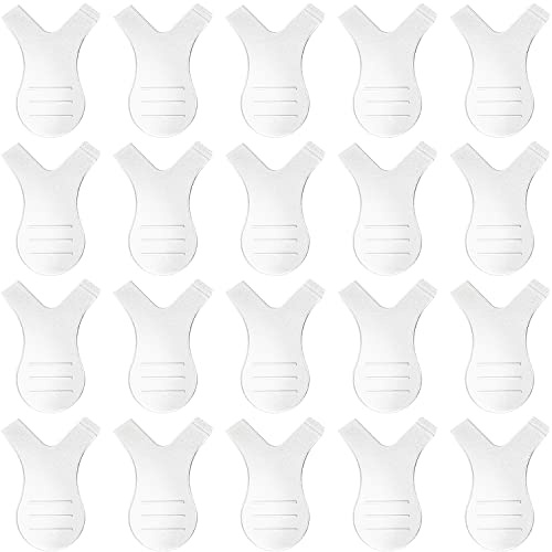 20 Paquets Mini Brosse à Cils en Forme de Y, Brosse à Cils de Greffage Lift Outil de Beauté de Maquillage pour Nettoyage d Extension de Cils