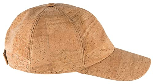 Modische Kork Baseball Cap | Snapback Cap | Schirmmütze | Natürlich & Nachhaltig | Kork aus Portugal | braun oder beige