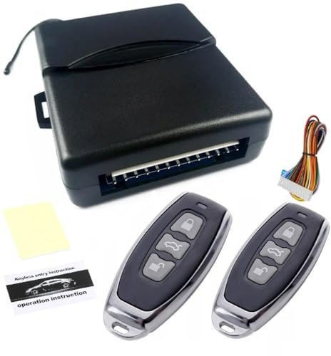 J/J Universale Centralina Chiusura Centralizzata Lampeggiante Auto Kit Telecomandi