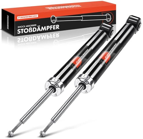 Frankberg 2x Amortisseur à gaz Arrière Gauche Droite 570mm Pression de gaz Compatible avec Clio II BB CB Thalia I LB Thalia II LU Remplacer# 343289,7700426693