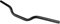 Guidon de Moto, KIMISS 25mm/1.0 Drag Bar Custom Hand Bar Guidon en Acier Universel pour XL 883 1200 (Noir)(le noir)