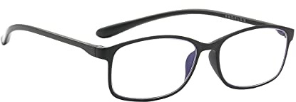 PROFLEX BluOptix filtre de lumière bleue, légères, flexibles, résistantes aux rayures, les femmes et les hommes, d'ordinateur, lunettes de lecture +0.0, +1.0, +1.5, +2.0, +2.5, +3.0, +3.5, +4.0