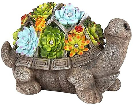 Aolity Buddha-Figur Gartenskulptur, kreative Harzstatue, Porträts, Dekoration, Outdoor-Skulptur für den Schreibtisch, Garten, dekorativ