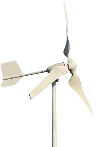 2000W Aerogenerador Turbina eolica 24V 48V Generador eólico horizontal Generador de imanes permanentes 3 palas energía libre con 1 controlador