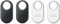 Samsung Galaxy SmartTag2 Bluetooth Tracker (4 Pack), Compass View AR, Find Lost Mode, 2 Black/2 White