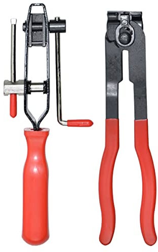 Thsakzo 2pcs Cv Boot Clamp Pliers Auto and ATV CV Joint Axle Boot Clamp Pliers Tool