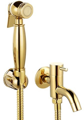 Spruzzatore Per Bidet Tenuto In Mano Oro Spruzzatore Bidet Per Wc Spruzzatore A Mano Per Bidet Pistola A Spruzzo Multifunzione Interamente In Rame,oro
