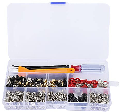 330 Uds reemplazo de la computadora Tornillo Surtido Set Metal PC Tornillo Kit PC Standoff Screwi para placa base chasis ventilador Tablets