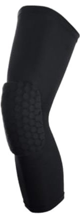 CHUNXVLI Rodilleras Deportivas Un par de Rodilleras de Baloncesto Transpirables, Rodilleras de compresión, Rodilleras Deportivas Rodillera Fitness(Black,XL)