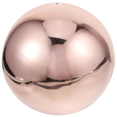 YARNOW Sfera Da Giardino in Acciaio Inossidabile Lucidata Specchio Design Cavo Riflettente Ornamento Per Esterni