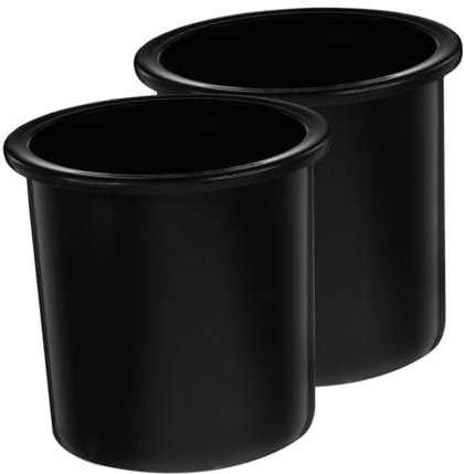 Zerodeko 2pezzi Portabicchieri Da Incasso in Plastica Per Camper e Yacht Design Semplice e Facile Da Pulire