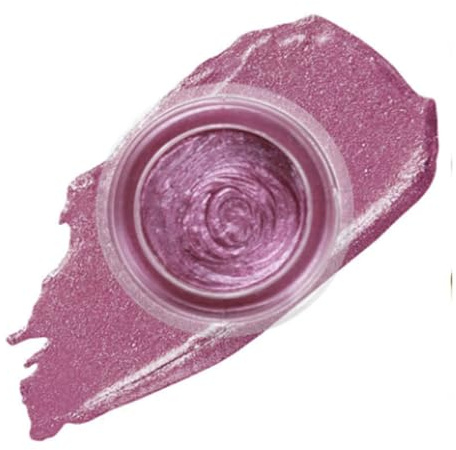 Cream Eyeshadow Pot, Soft Purple-Pink Shimmer, Luminous Finish, 1 Count | Smooth, Blendable Texture, Buildable Colour, Even Application, For Everyday Eye Make-Up And Defined Evening Looks
