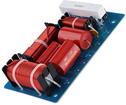 RASTKY Carte de Module de Filtre Sonore 3 Voies Treble Alto Bass – Filtre de Haut-Parleur Haute Puissance pour Les Amateurs de Musique HiFi – Durable pour Haut-parleurs 800 W