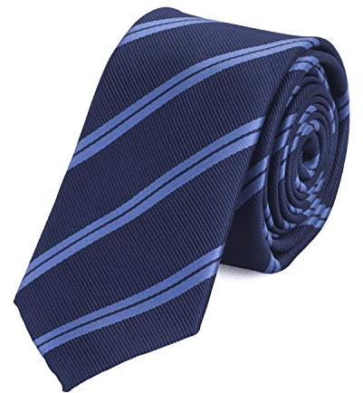 Fabio Farini - Gestreifte Herren Krawatten in 6cm/8cm Breite - Schmale und Klassische Schlipse für Anlässe wie Hochzeit, Konfirmation, Abschlussball