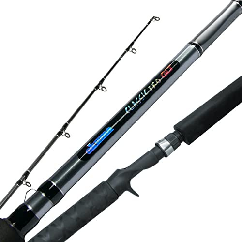 Okuma Classic Pro GTL Striper Umbrella Rig, 7-Feet 6-Inch/12-25-Pound, Black