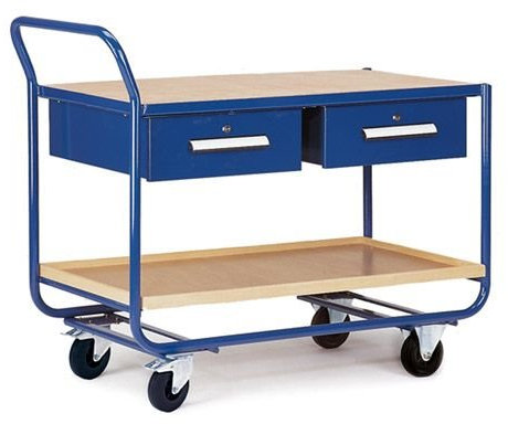 Rollcart Montagewagen mit 2 Schubladen, 06-7146