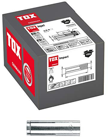 TOX Einschlaganker Impact 6 x 30 mm, 100 Stück, 02910003