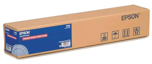 EPSON S041390 Premium glänzend Foto Papier inkjet 166g/m2 610mm x 30.5m 1 Rolle 1er-Pack