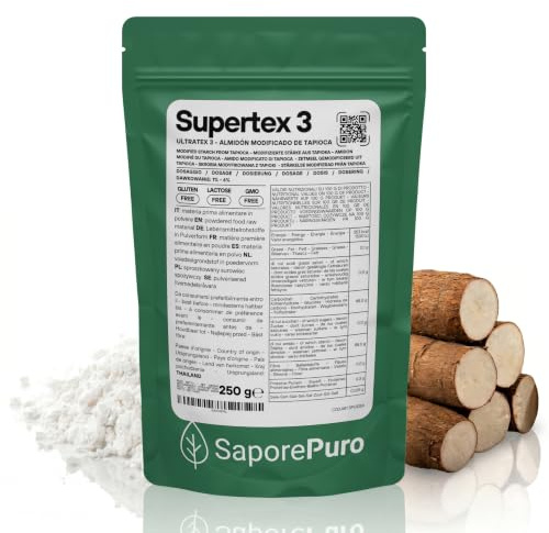 Saporepuro Supertex 3 250 gr - Ultratex 3 250 gr - Almidón Modificado por Tapioca