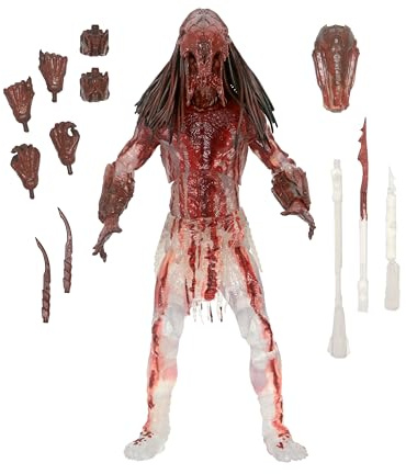 Prey Ultimate Feral Predator 7 Scale Actionfigur Bear Blood aus Kunststoff, Bedruckt, in Geschenkverpackung, von NECA.