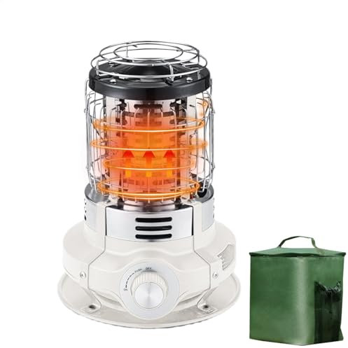 Riscaldamento per terrazze, riscaldamento esterno, riscaldatori elettrici | 1500 W per esterni, forno portatile per con protezione antiribaltamento per campeggio