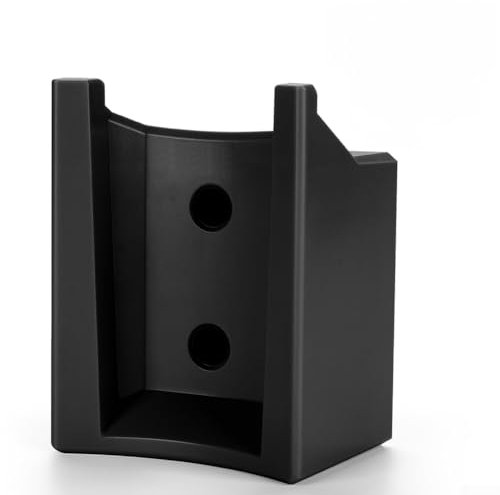 Soporte para soplador de jardín, soporte de montaje en pared para sopladores de hojas EGO 765 CFM Power+ LB7654 y LB7650, con dos anclajes de tornillo y tornillos (negro)