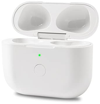 Chillyfar Compatible with Air Pods 3rd Charging Case for AirPod 3 Gen Charger Case Only Replacement Wireless Charging Cases Bluetooth Button Pairing Sync Support Wired & Wireless - Without Earbuds