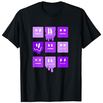 Gráfico Morado de Purple Moods Camiseta