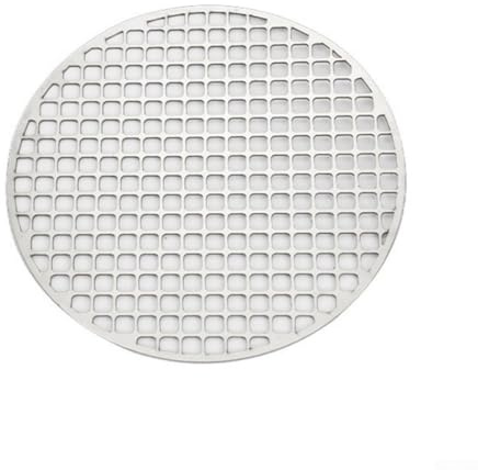 Honseadek Tapis de cuisson rond en acier inoxydable pour barbecue - Multifonction - Maille alimentaire pour la cuisine en plein air - 1830 cm - Grille de refroidissement - Usage de cuisine (30 cm)