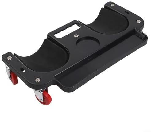 Chariot de genou roulant pour réparation facile de voiture, outil pratique pour protéger vos genoux (noir)