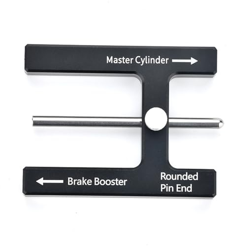 generic Strumento di regolazione dell'amplificatore del freno con cilindro principale girevole Asta di pressione Misuratore di lunghezza Design magnetico