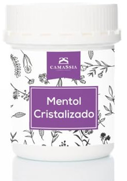 Camassia Mentol cristalizado | Ingredientes varios | Cristales 100% naturales y puros - calidad farmacéutica PhEur | 10gr