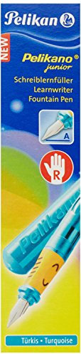 Pelikan Füller Pelikano Junior für Rechtshänder, Feder A, 1 Set, türkis