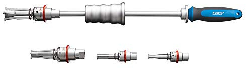 SKF TMIP 7-28 Internal Bearing Puller Kit, Bores 7-28 mm, Sliding Hammer