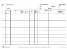 RNK Verlag Fahrtenbuch fr LKW - A5 quer, 2 x 25, SD