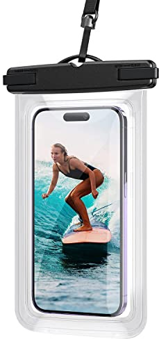 RUNMKUO Pochette Étanche Smartphone Sac étanche IPX8 pour Téléphone,pour iPhone 14 Plus 14 13 Pro Max 12 11 XS XR X 8, Samsung S20 S10 S9, Huawei P30 P20 up to 7.0