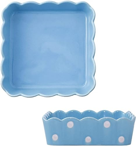 Dinner Plates，Pasta Bowl， Soup PlatesSoup Plate,Dinner Plate,Soup Mug,Small Square Baking Dish Set of 2, Colorful Ceramic Pie Pan, Round Ceramic Pie Plate-red-15x15x4.5cm, 400ml (Color : Wit, Size : 4