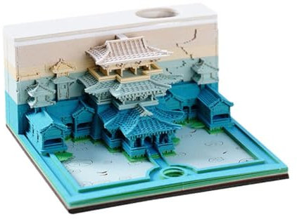 3D-Notizblock, Schönheitsskulptur, Skulptur, Notizblock, Haftnotizen, Modell, Notizblock, Notizblock, Notizblock, Büro, Freunde, Dekoration, Werkzeuge, Schulgeschenk