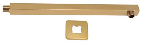 Braccio di Prolunga Per Soffione Doccia Montato a Parete, Supporto Per Soffione Doccia, Tubo Doccia Color Oro