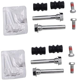 2 Set SHLPDFM Car Rear Brake Caliper Slider Pin Guide Bolt Kit 113-1339X Compatible with Vw Transporter T5