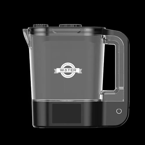 Hydrogen-B - Generador de agua de hidrógeno (2000 ml, membrana PEM), color negro