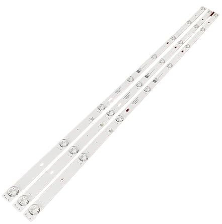 TVAAGHBCBR TV-Lampe, LED-Hintergrundbeleuchtungsstreifen, kompatibel for JL.D43081330-044AS-M ORFEY 43LD101 Bildschirm HV430FHB-N4A LCD