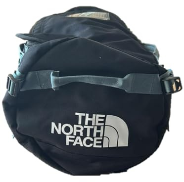 The North Face Gilman Seesack, Größe M, Schwarz/Blaugrün, Reisen und Wandern, 71 Liter, Schwarz/Blaugrün, Reisetasche