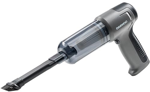 Daewoo Cyclone Freedom Cordless Handheld Vacuum Cleaner, HEPA Filter, Car Detailing, Battery Powered, USB-C, 400g, 170ml