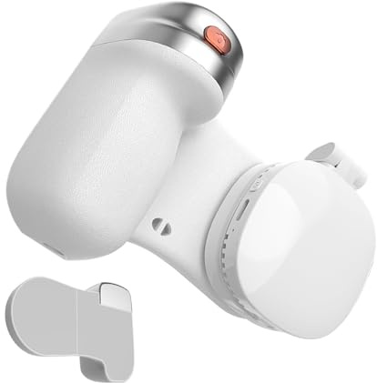 Fotocamera magnetica per telefono – Attacco per fotografia migliorata | Lega di alluminio con rotazione a 360°, grandangolo e macro, montaggio rapido per smartphone e tablet