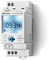 Finder Interruttore orario/astronomico settimanale NFC Tipo 12.A1 con 1 contatto in scambio 16 A e interruttore ON/OFF, funzione impulso. Due modalità di programmazione