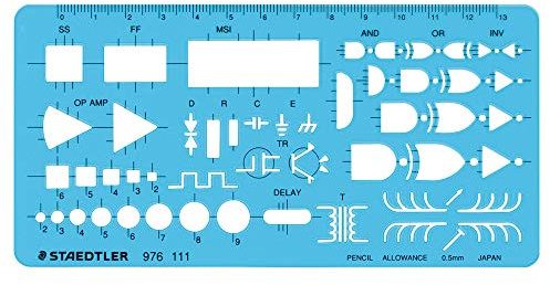 Staedtler 976 111 Linealschablone Logic Circuit