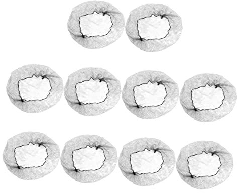 FOMIYES 100 Stück Schwarzes Haarnetz Für Lebensmittelservice-mitarbeiter Bündel Unsichtbares Elastisches Netz Haarnetze Für Dutts Dutt-abdeckung Für Tänzer Und Hotelpersonal