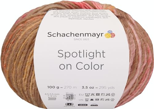 Schachenmayr Spotlight On Color, 100G olive color Handstrickgarne